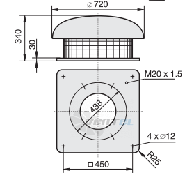 Rosenberg DH 355-4-4 D - описание, технические характеристики, графики